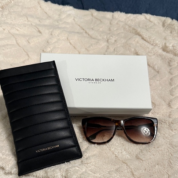 Victoria Beckham Brown Sunglasses